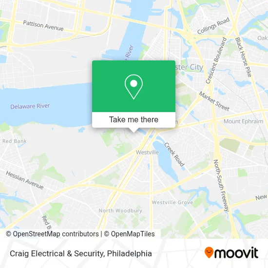 Craig Electrical & Security map