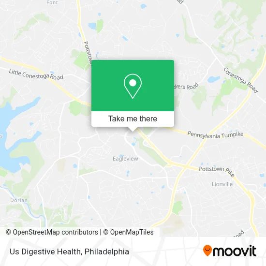 Us Digestive Health map