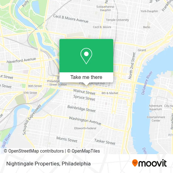 Nightingale Properties map