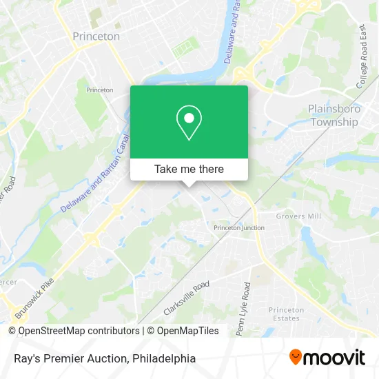 Ray's Premier Auction map