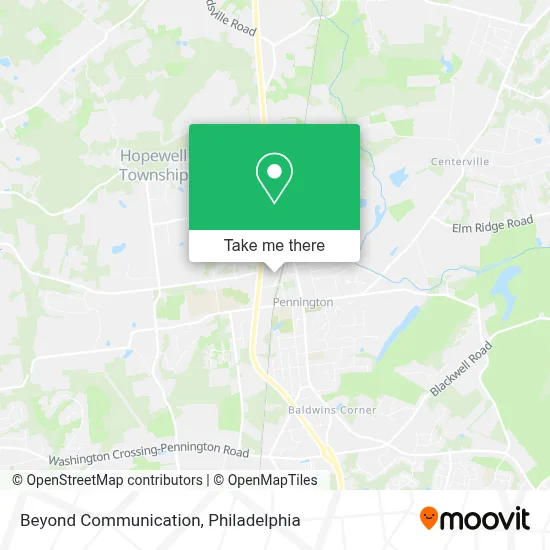 Beyond Communication map