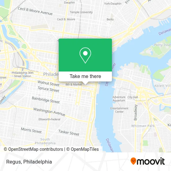 Regus map