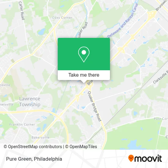 Pure Green map