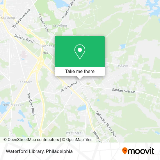 Waterford Library map