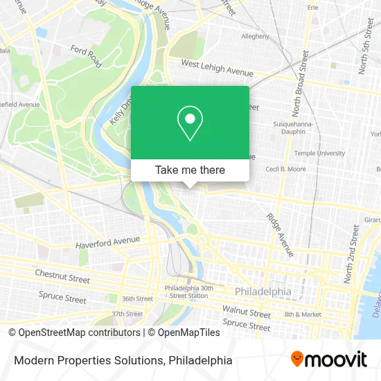 Modern Properties Solutions map