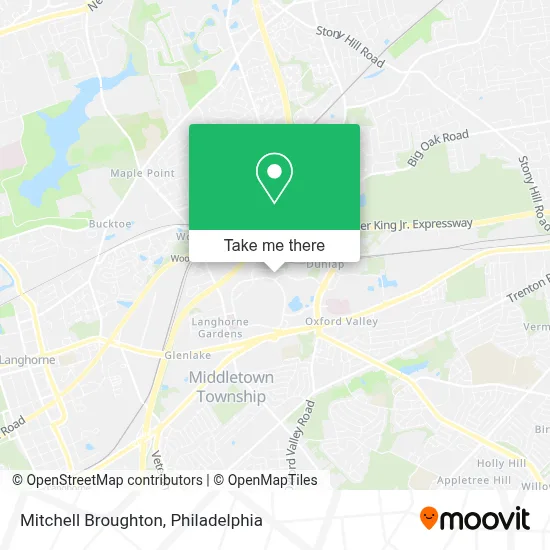 Mitchell Broughton map