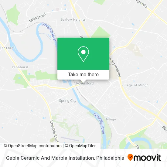 Gable Ceramic And Marble Installation map