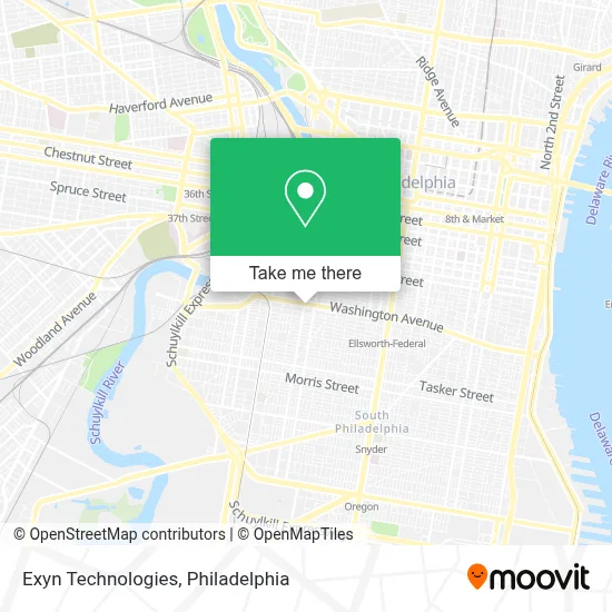 Exyn Technologies map