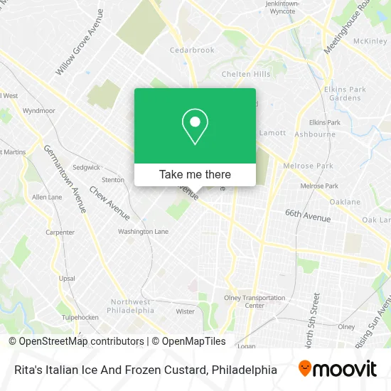 Rita's Italian Ice And Frozen Custard map