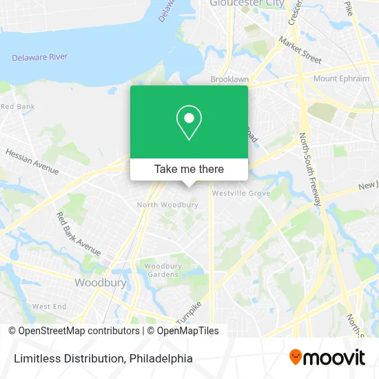 Limitless Distribution map