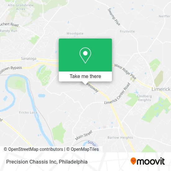 Precision Chassis Inc map