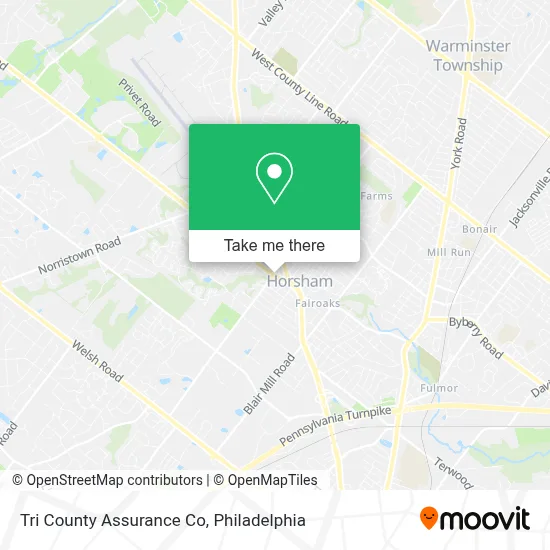 Tri County Assurance Co map
