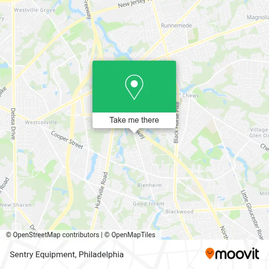 Sentry Equipment map