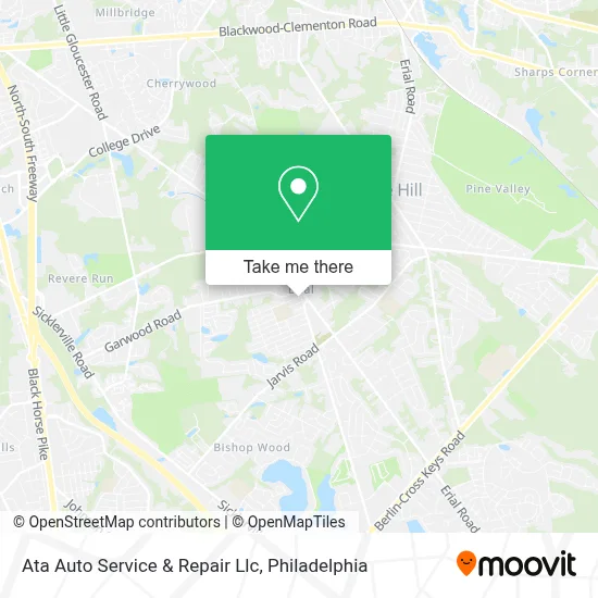 Ata Auto Service & Repair Llc map