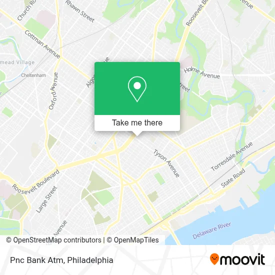 Pnc Bank Atm map