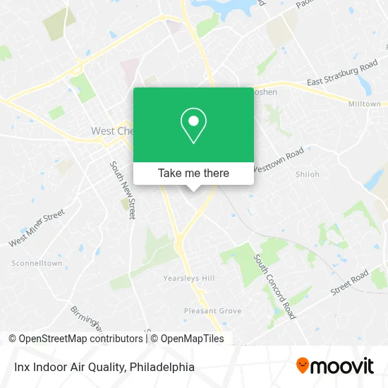 Inx Indoor Air Quality map