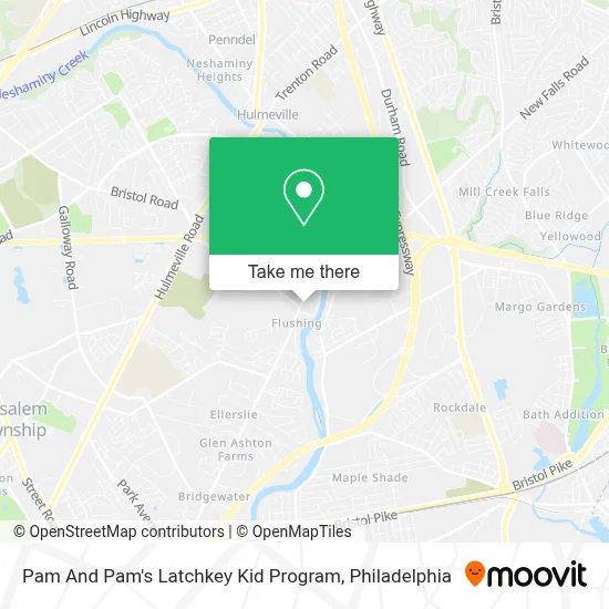 Pam And Pam's Latchkey Kid Program map