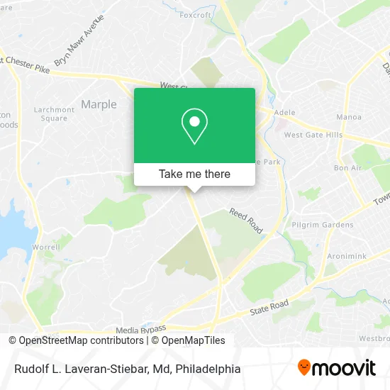 Rudolf L. Laveran-Stiebar, Md map