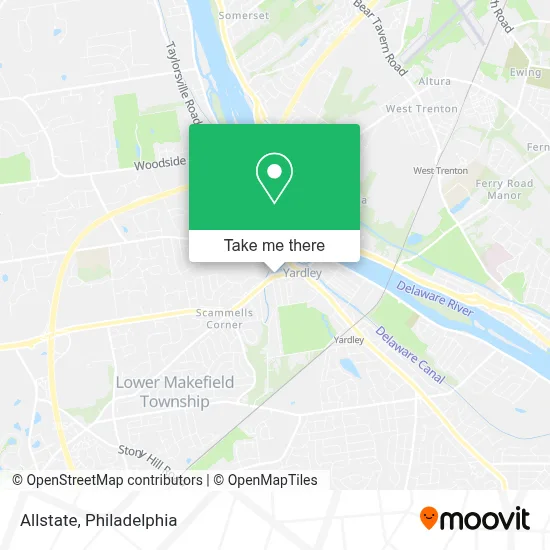 Allstate map