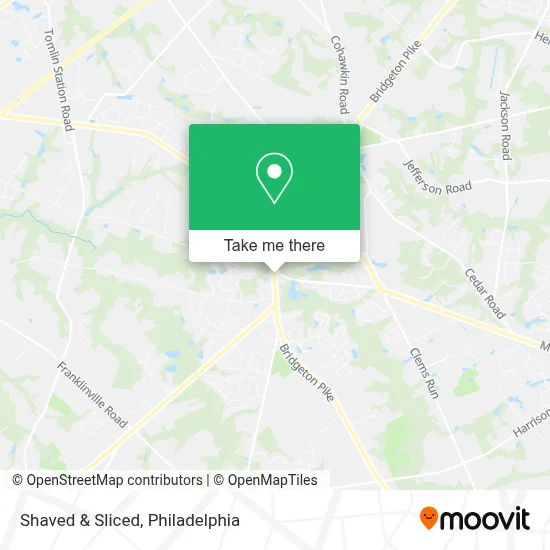 Shaved & Sliced map