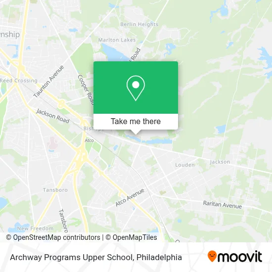 Archway Programs Upper School map