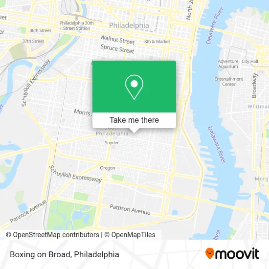 Boxing on Broad map