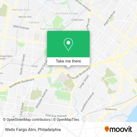 Wells Fargo Atm map