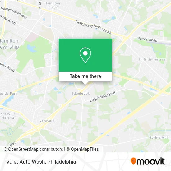 Valet Auto Wash map