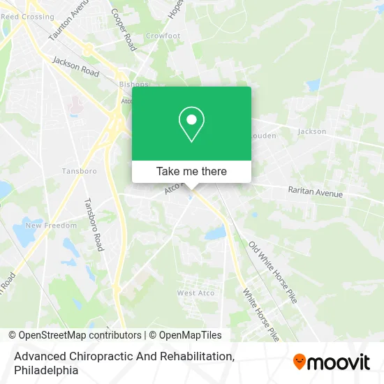 Advanced Chiropractic And Rehabilitation map