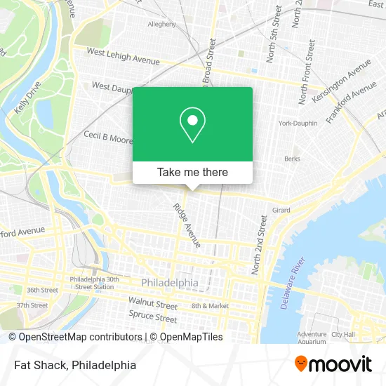 Fat Shack map