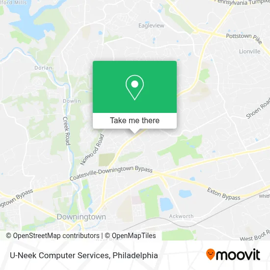 U-Neek Computer Services map