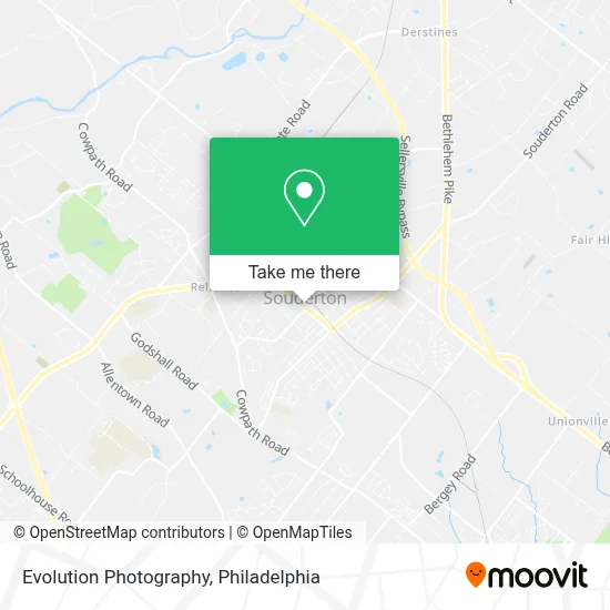Evolution Photography map