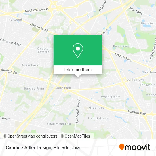 Candice Adler Design map