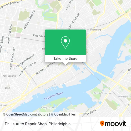 Phille Auto Repair Shop map