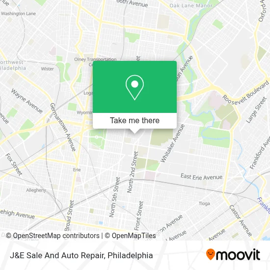 J&E Sale And Auto Repair map