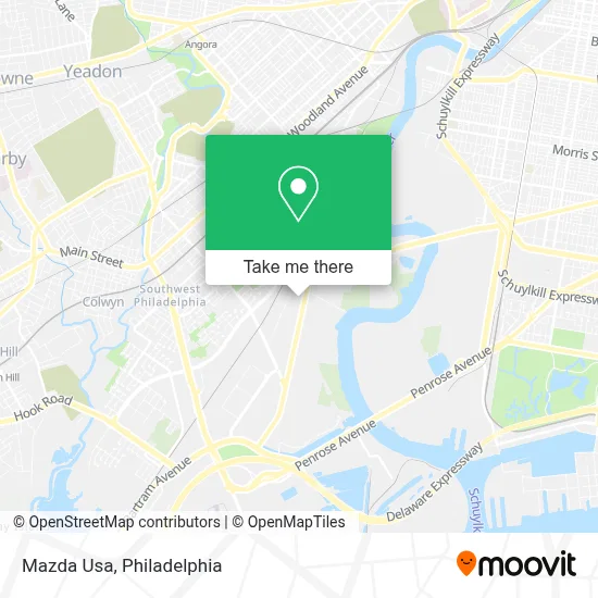 Mazda Usa map