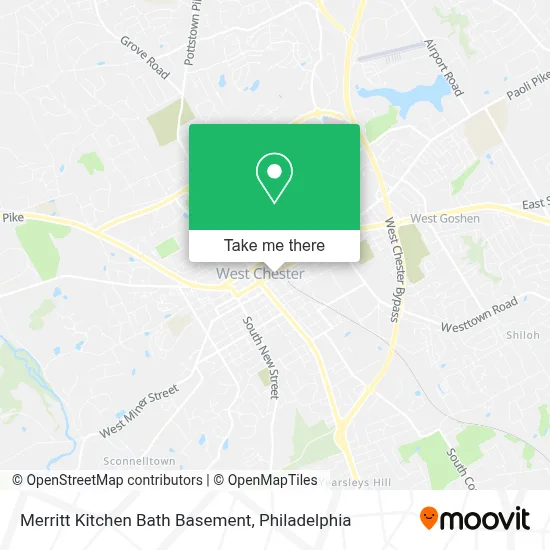 Merritt Kitchen Bath Basement map