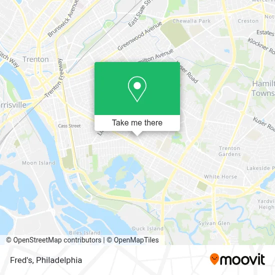 Fred's map