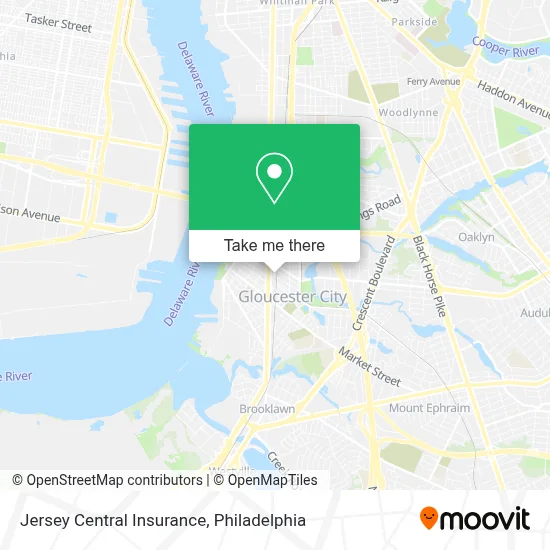 Jersey Central Insurance map