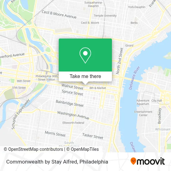 Commonwealth by Stay Alfred map