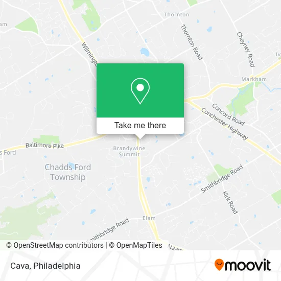 Cava map