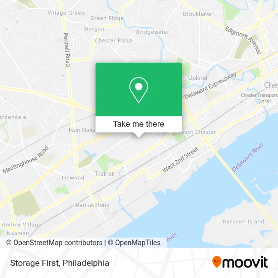 Storage First map