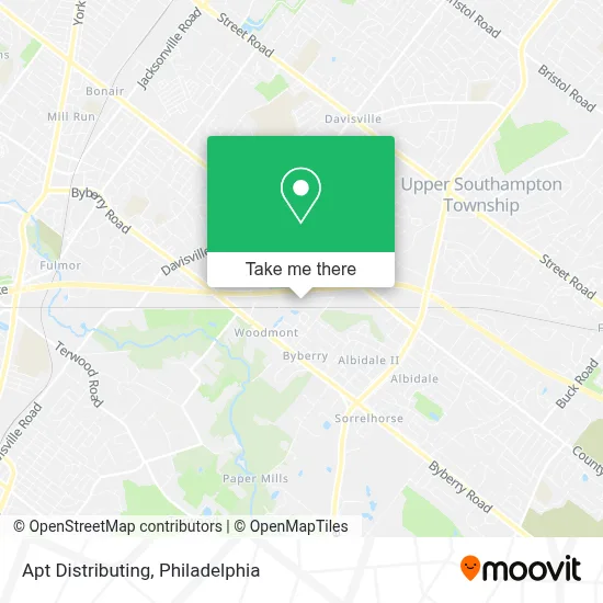 Apt Distributing map
