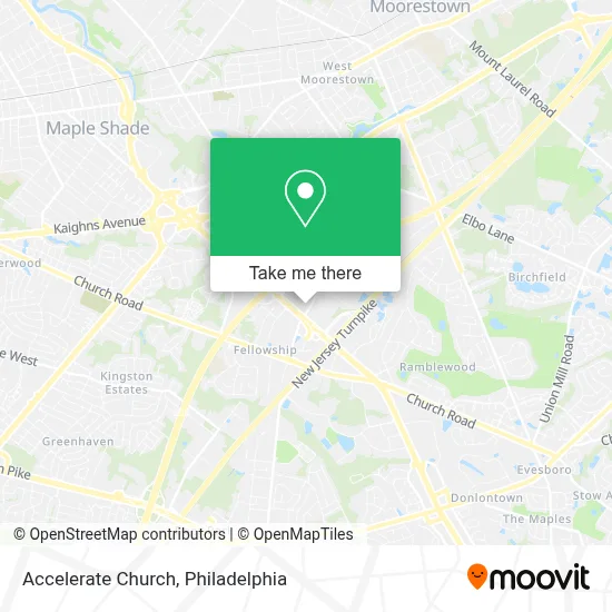 Accelerate Church map