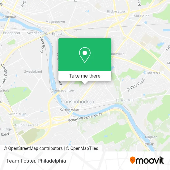 Team Foster map