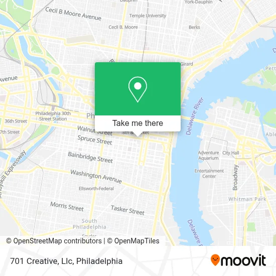 701 Creative, Llc map