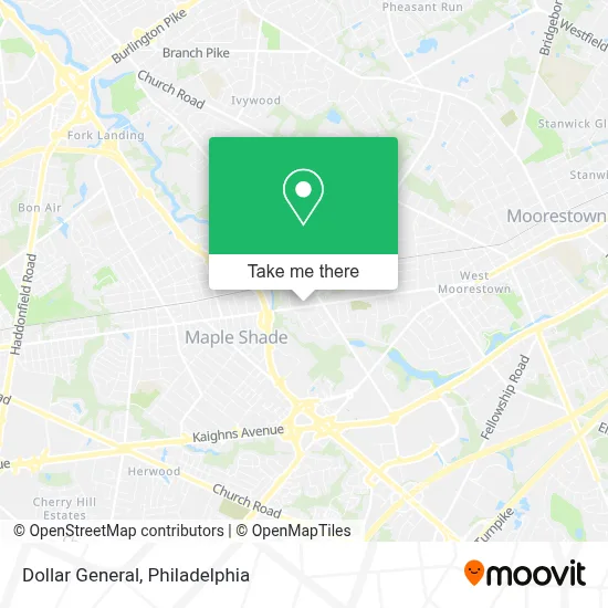 Dollar General map