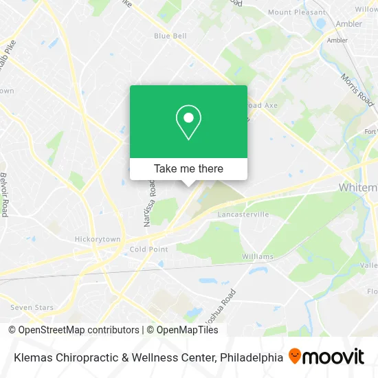 Klemas Chiropractic & Wellness Center map