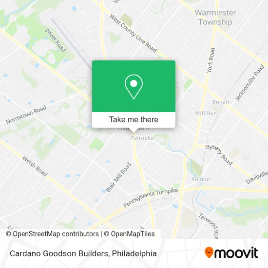 Cardano Goodson Builders map