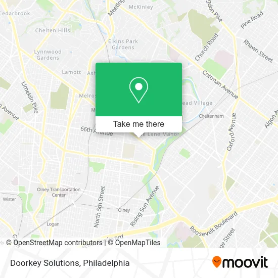 Doorkey Solutions map